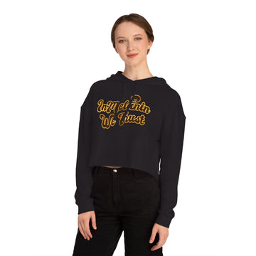 In Melanin We Trust Cropped Hoodie