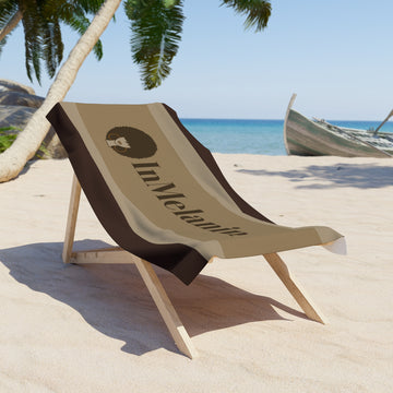 InMelanin Beach Towel, Summer Accessory, Poolside Essential, Relaxation Gear, Fun in the Sun