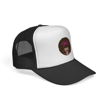 Meli Valentine Trucker Cap — Retro Graphic Snapback Hat