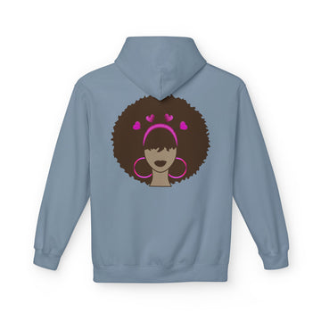 Meli Valentine's Day Hoodie — InMelanin Love Graphic Hoodie