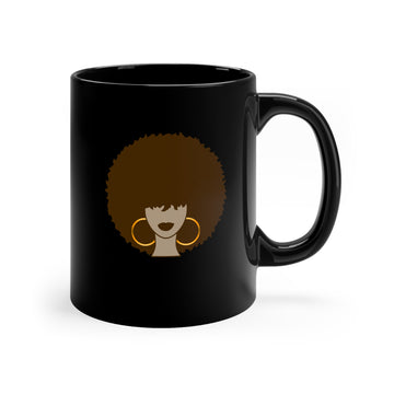 InMelanin "Meli" Black Coffee Mug, 11oz