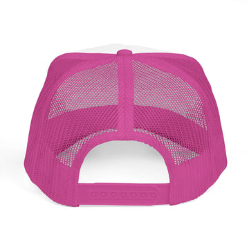 Meli Valentine Trucker Cap — Retro Graphic Snapback Hat