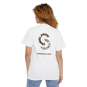 In Melanin We Trust Pocket Tee — Empowerment Graphic T-Shirt