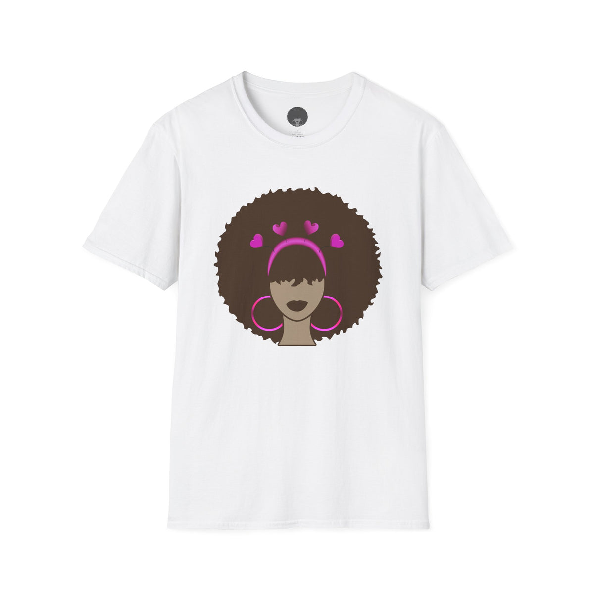 Meli Heart Valentine T-Shirt — InMelanin Valentine's Day Graphic Tee