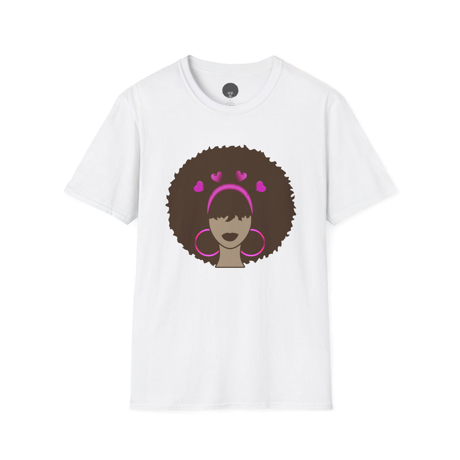Meli Heart Valentine T-Shirt — InMelanin Valentine's Day Graphic Tee