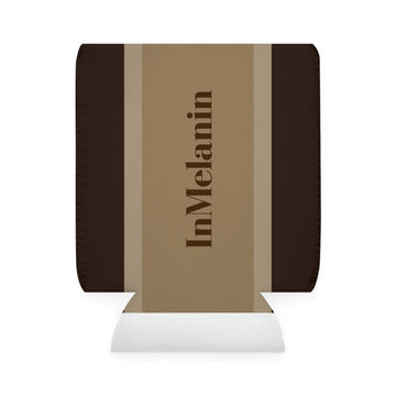 Stylish Can Cooler Sleeve – InMelanin Vibes, Unique Drink Accessory, Perfect for Parties, Celebrations, Gifts