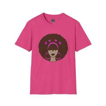 Meli Heart Valentine T-Shirt — InMelanin Valentine's Day Graphic Tee
