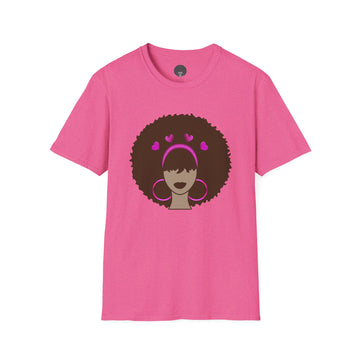 Meli Heart Valentine T-Shirt — InMelanin Valentine's Day Graphic Tee