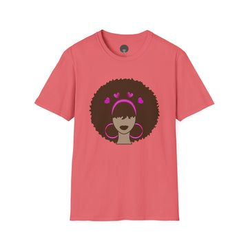 Meli Heart Valentine T-Shirt — InMelanin Valentine's Day Graphic Tee