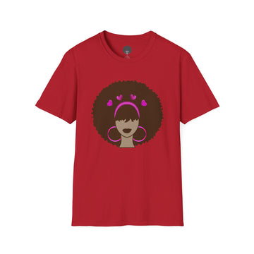 Meli Heart Valentine T-Shirt — InMelanin Valentine's Day Graphic Tee