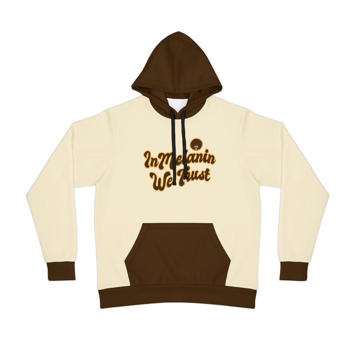 In Melanin We Trust Athletic Hoodie