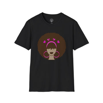 Meli Heart Valentine T-Shirt — InMelanin Valentine's Day Graphic Tee