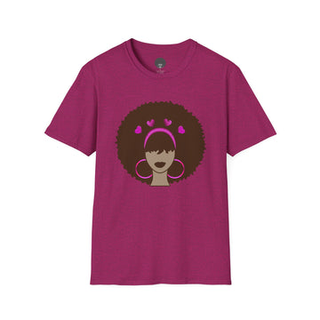 Meli Heart Valentine T-Shirt — InMelanin Valentine's Day Graphic Tee