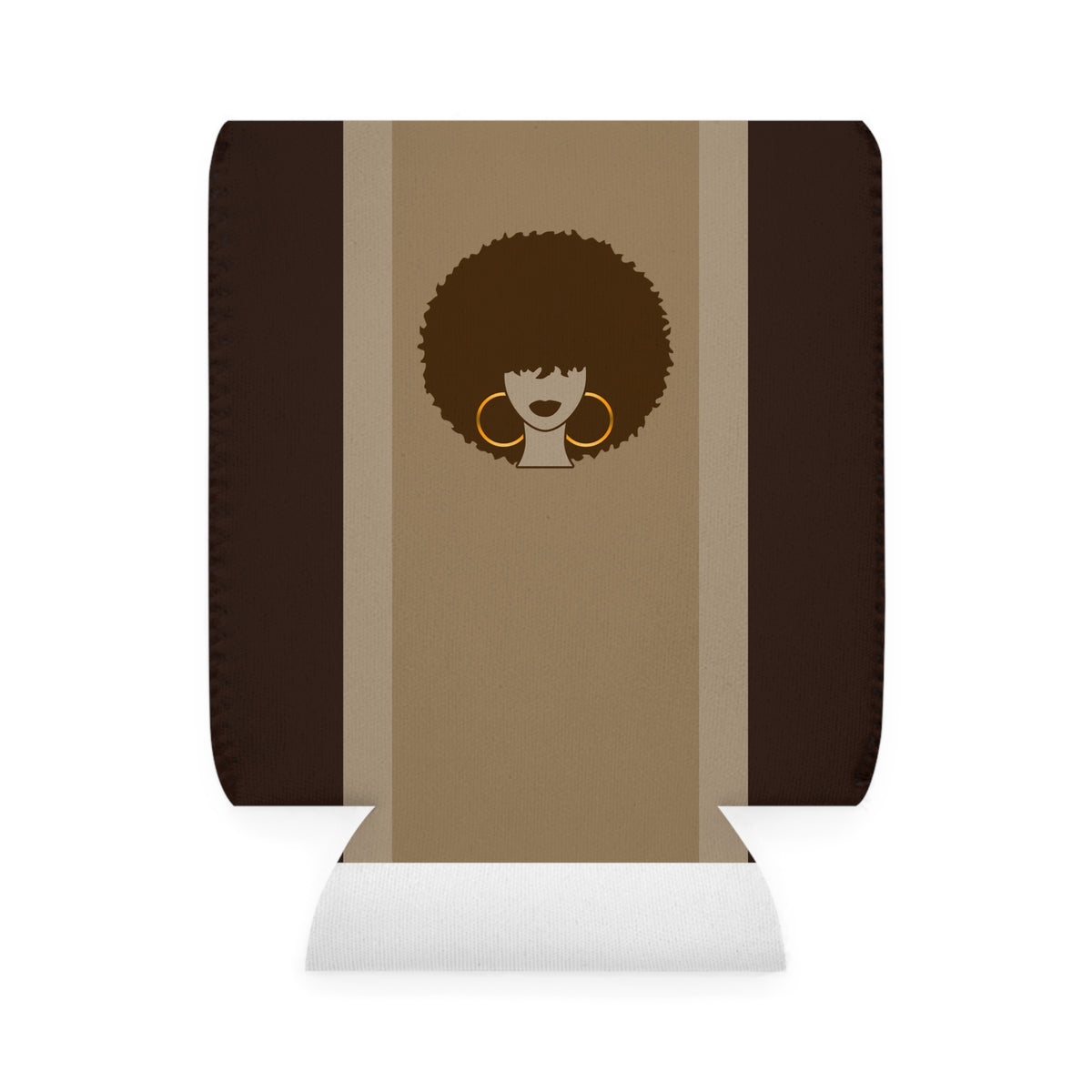 Stylish Can Cooler Sleeve – InMelanin Vibes, Unique Drink Accessory, Perfect for Parties, Celebrations, Gifts