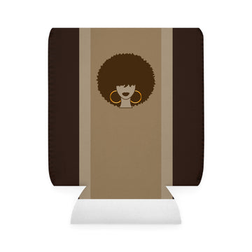 Stylish Can Cooler Sleeve – InMelanin Vibes, Unique Drink Accessory, Perfect for Parties, Celebrations, Gifts