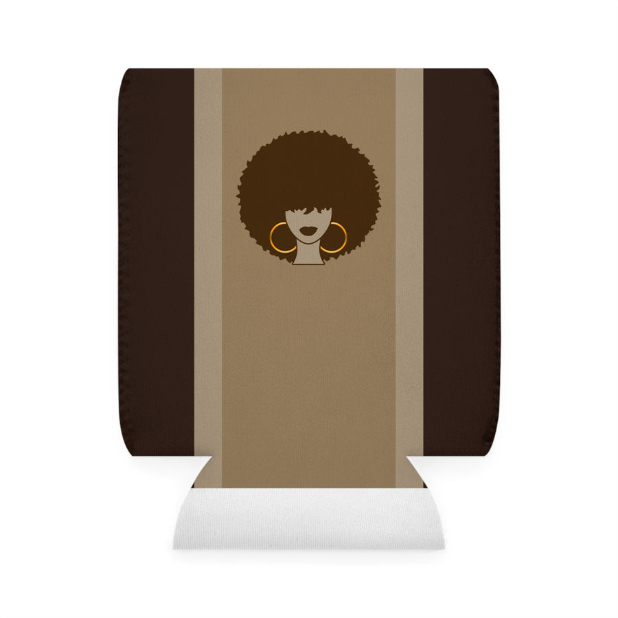 Stylish Can Cooler Sleeve – InMelanin Vibes, Unique Drink Accessory, Perfect for Parties, Celebrations, Gifts