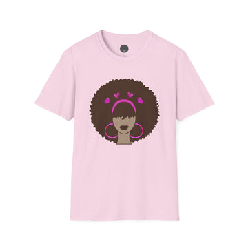 Meli Heart Valentine T-Shirt — InMelanin Valentine's Day Graphic Tee